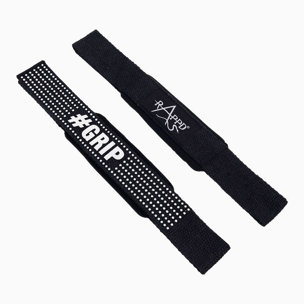 Rappd Single Loop Lifting Straps (Pair) - Premium Weightlifting Grip Support for Gym, Powerlifting & Strength Training