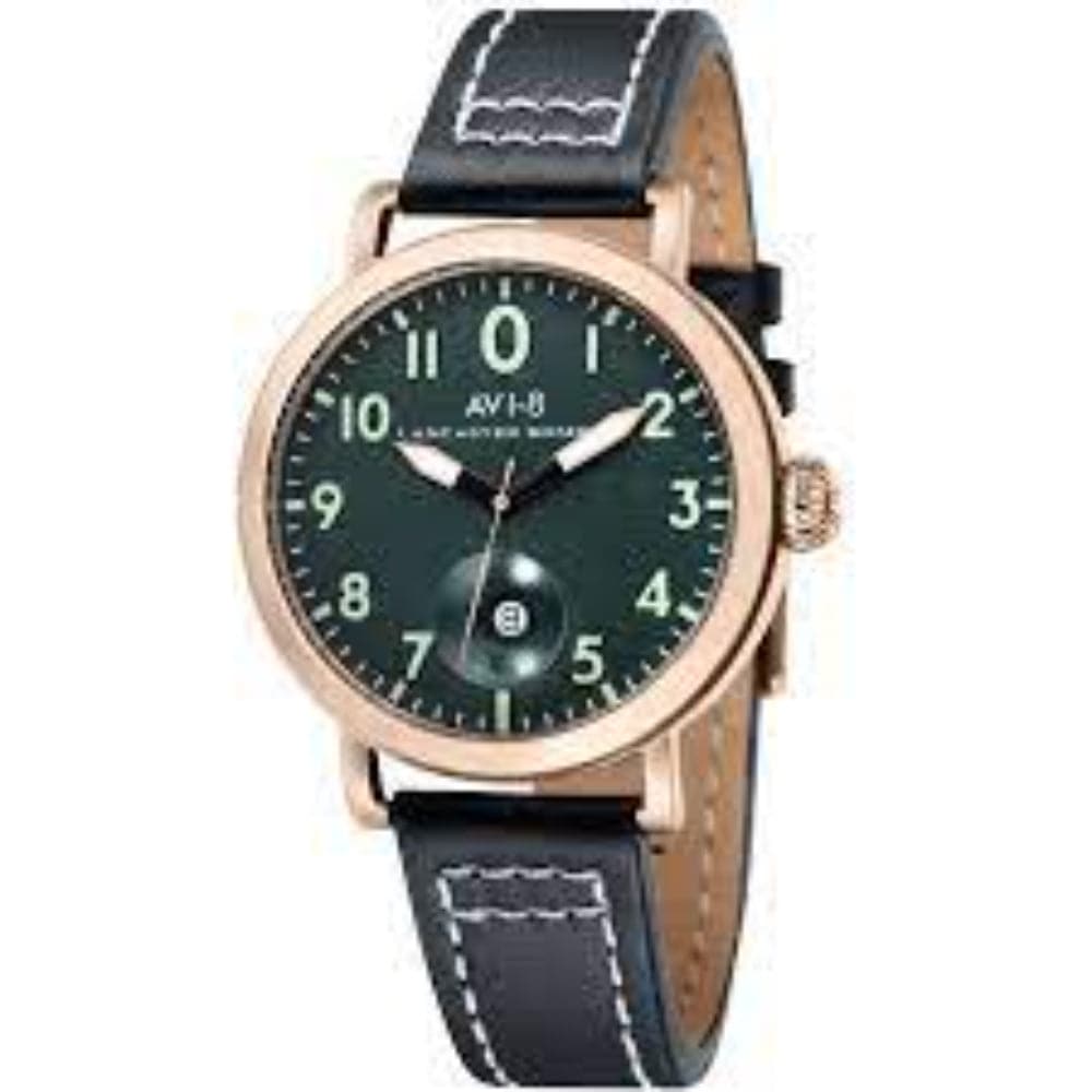 AVI 8 Lancaster Bomber AV-4020-05 Men's Military Pilot Watch - Vintage Style Chronograph for Aviation Enthusiasts & Collectors - Perfect for Daily Wear, Outdoor Adventures & Special Occasions