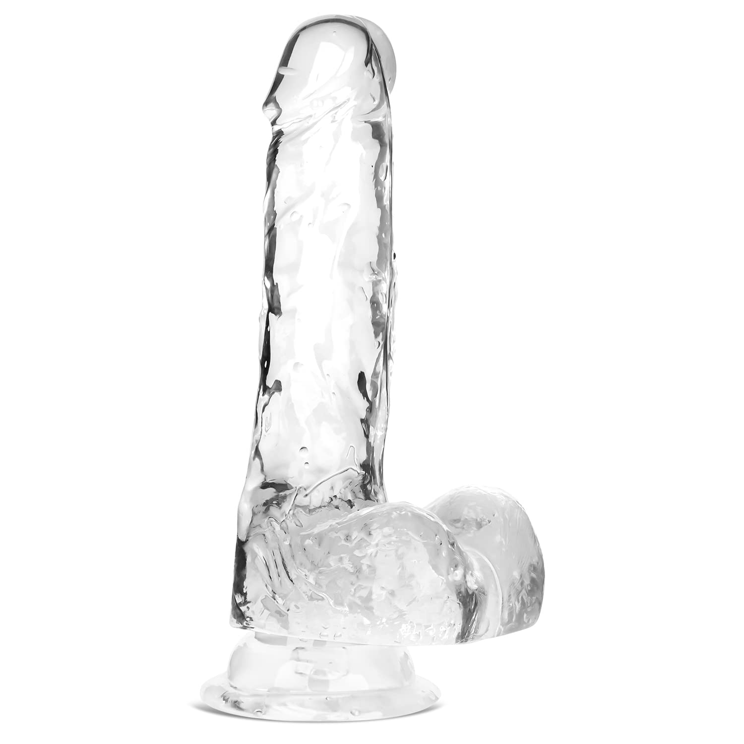 Realistic Thick Dildo with Strong Suction Cup - Large Adult Sex Toy for G-Spot & Clitoral Stimulation - Perfect for Solo Play, Couples & BDSM Scenes