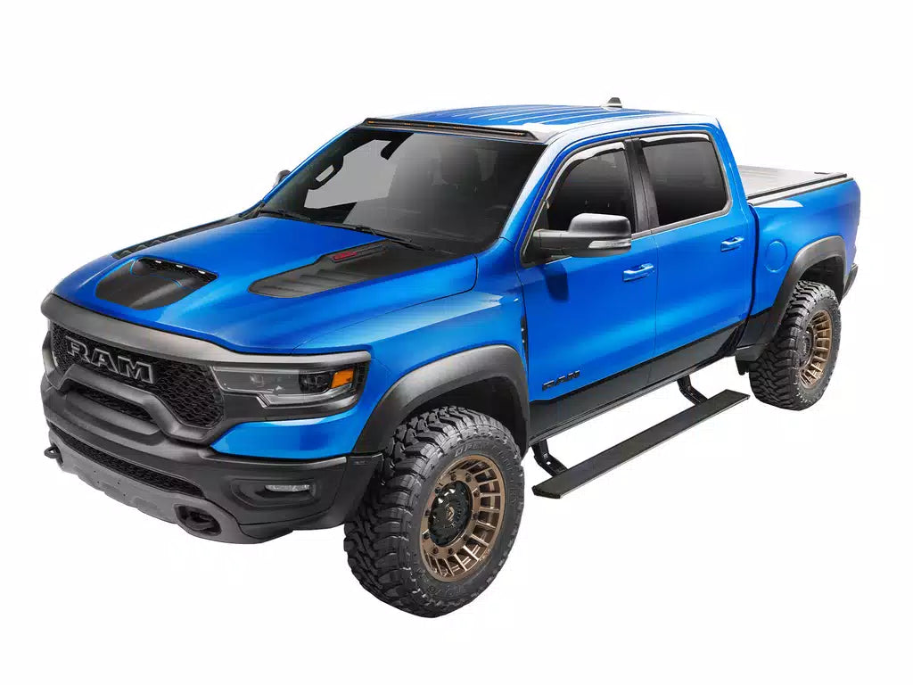2021+ Ram TRX AMP Research PowerStep XTreme Running Boards - Heavy Duty Auto Side Steps for Off-Road Trucks & SUVs - Easy Installation & Durable Design