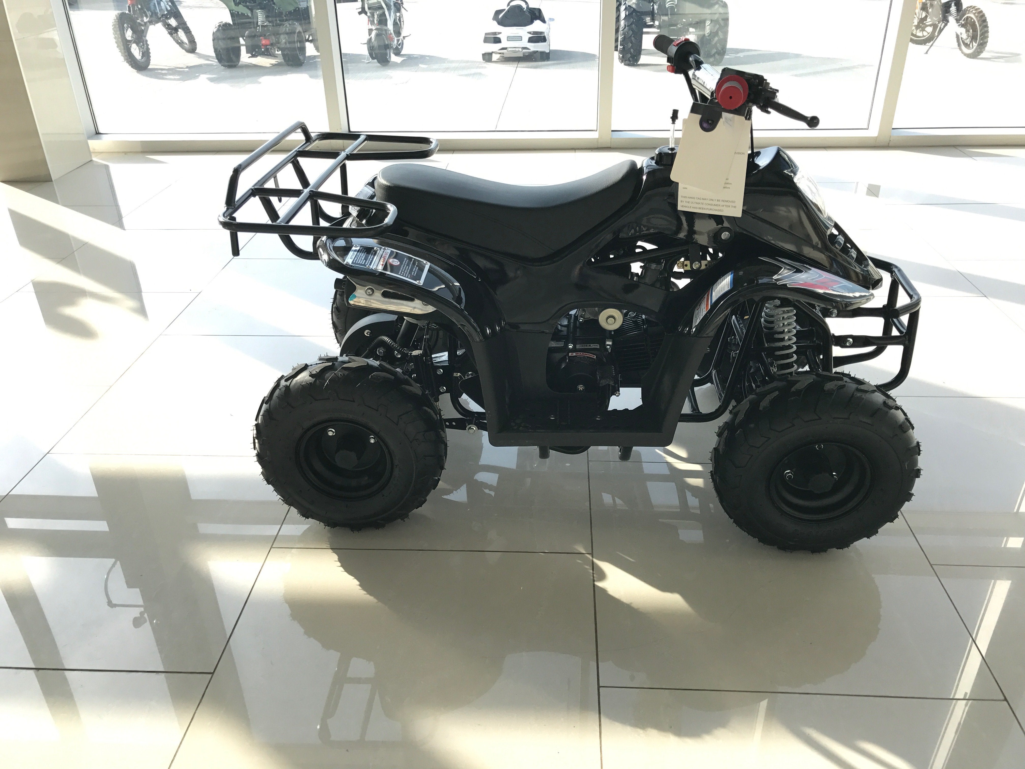 Venom Moccasin 110cc ATV - Fully Automatic Gas-Powered Quad Bike for Adults & Teens - Perfect for Off-Road Trail Riding, Farm Work & Backyard Fun