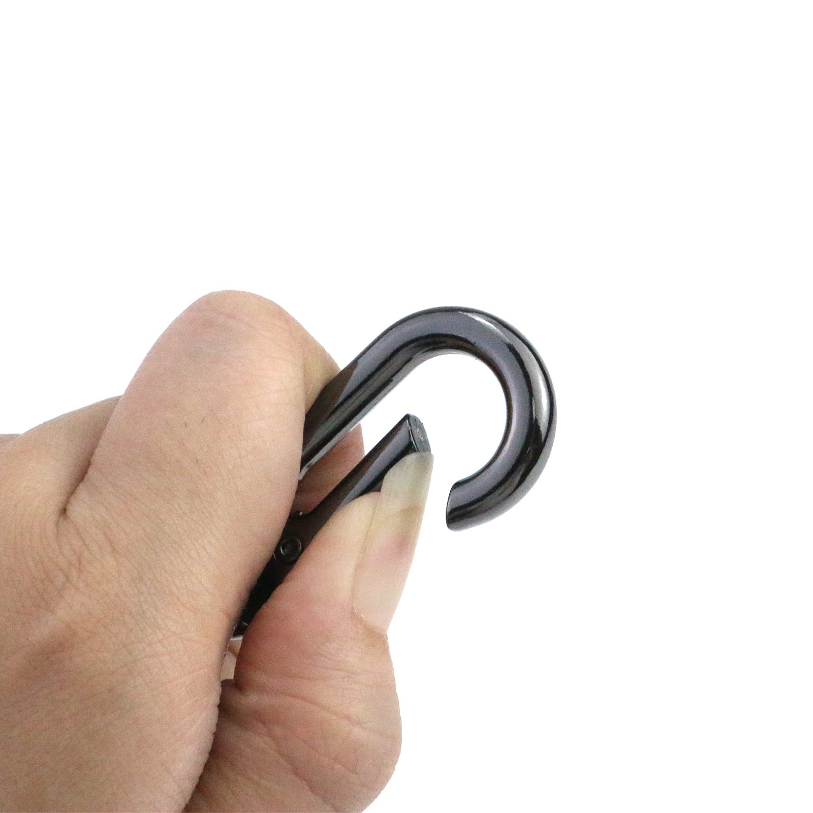 3pcs Swivel Snap Hook Keychain - Gold Black Silver for Keys & DIY Crafts