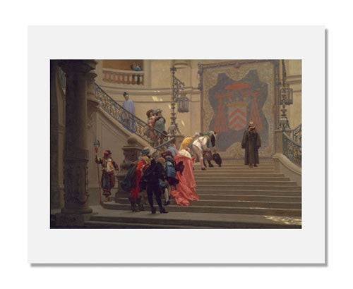 Jean Léon Gérôme, L'Eminence Grise - Famous Orientalist Oil Painting Reproduction - Perfect for Home Decor, Art Collection & Office Wall Art