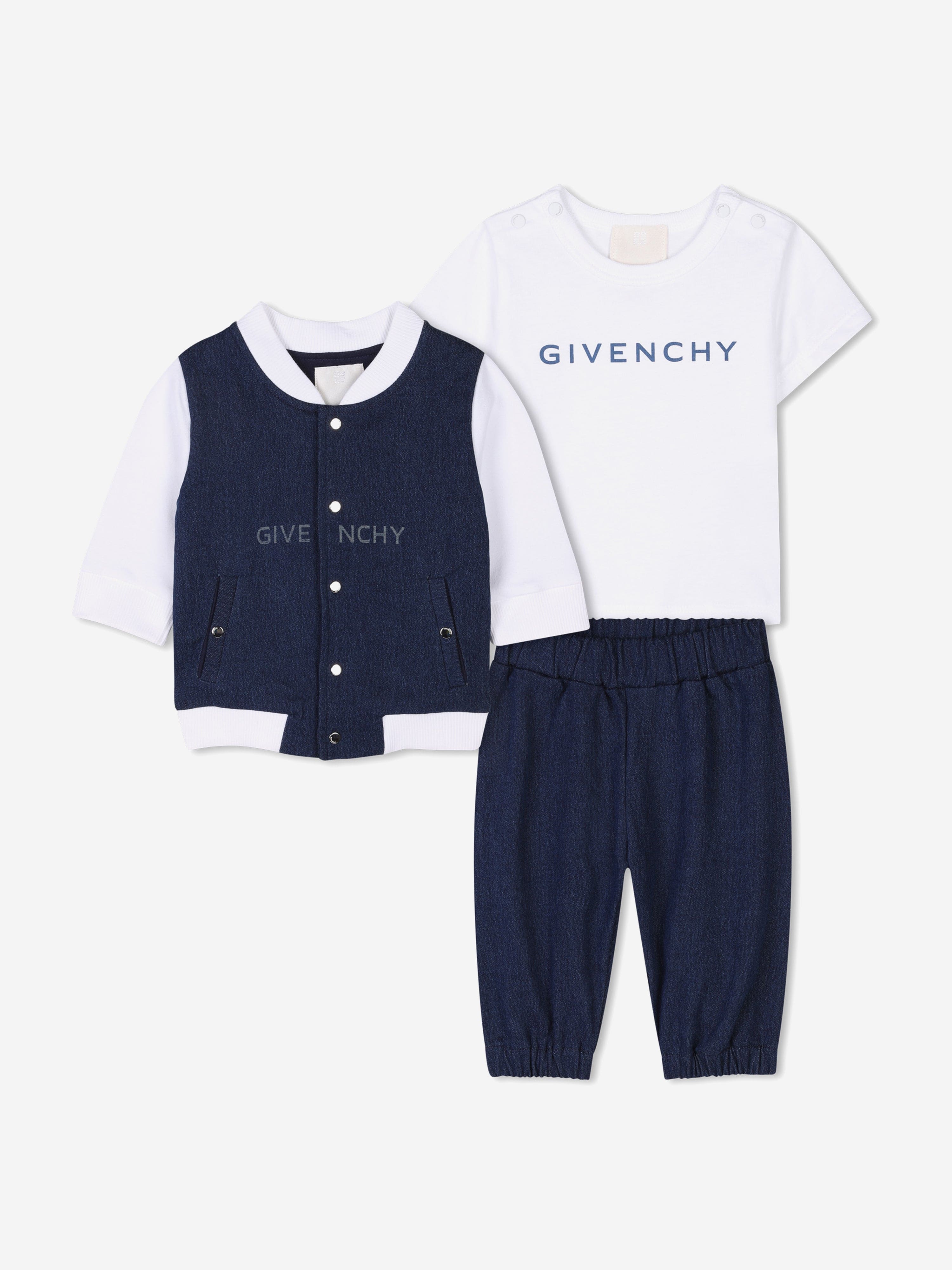 Baby Fleece Denim Tracksuit Set - Soft Blue Winter Outfit for Infants & Toddlers | Cozy Playtime & Outdoor Adventures