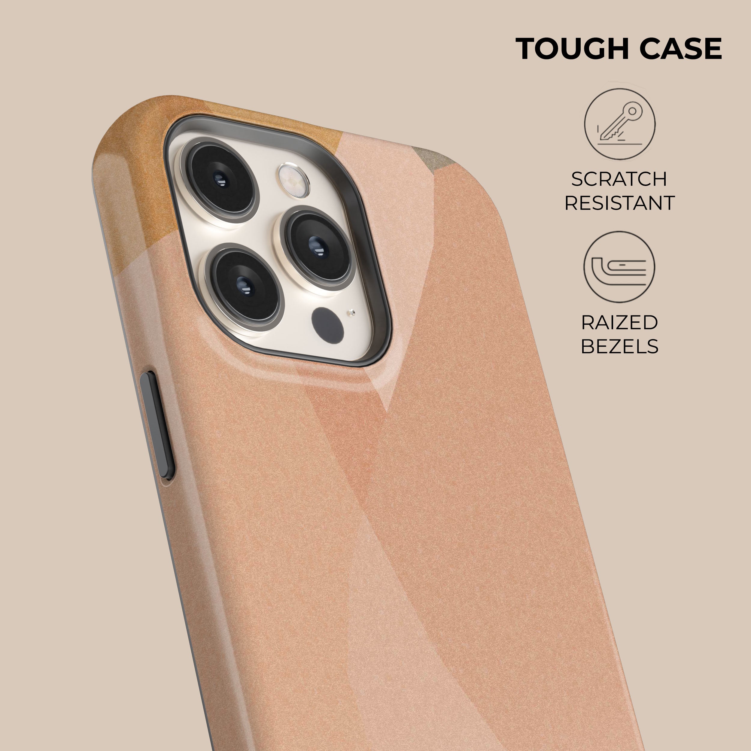Durable Mixed Layers Phone Case - Shockproof & Slim Design for iPhone & Samsung - Perfect for Everyday Use, Travel & Outdoor Activities