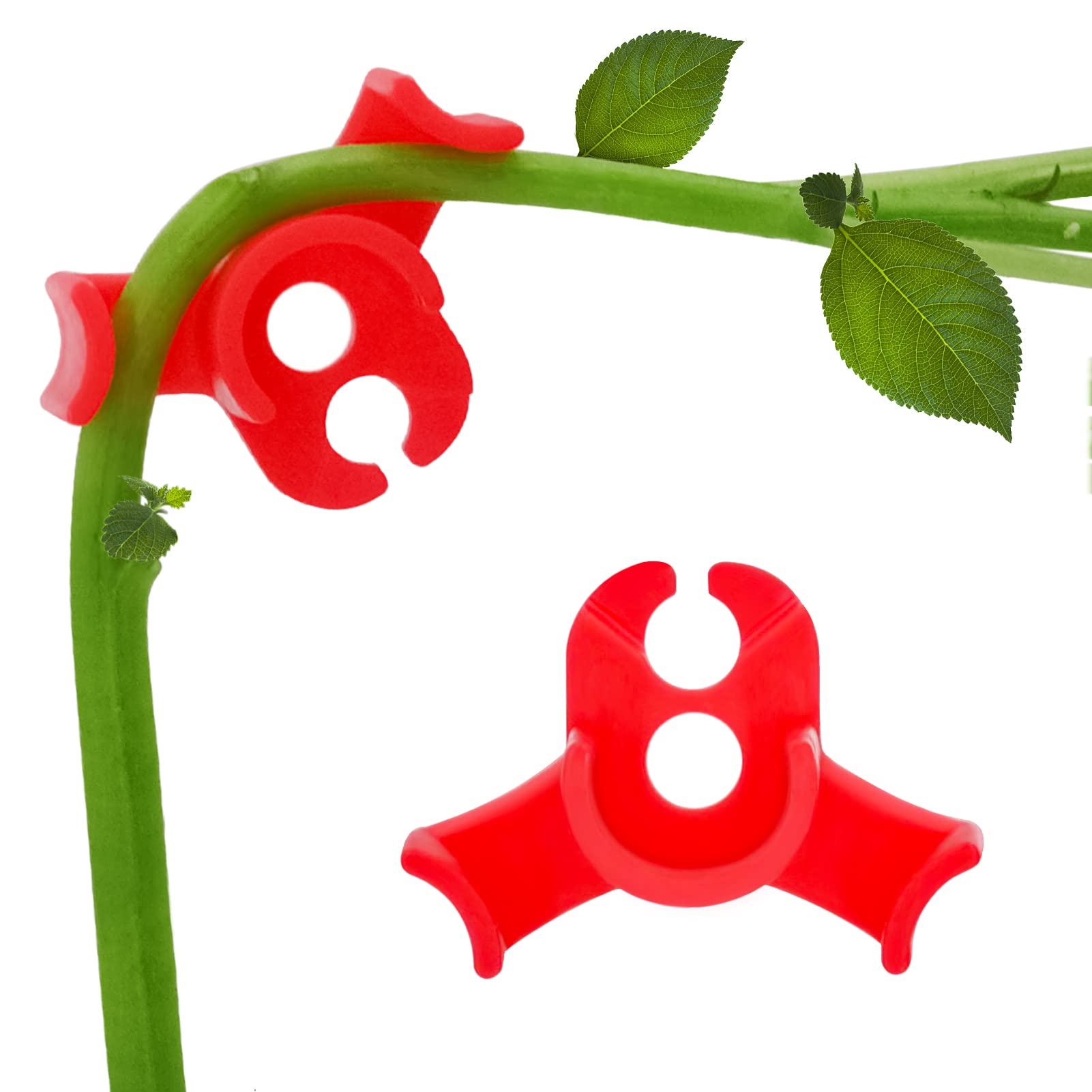 90 Degree Plant Training Clips - 30 Pcs Low Stress Bending Clips for Indoor & Outdoor Gardening - Perfect for Tomatoes, Cannabis, and Vine Plants
