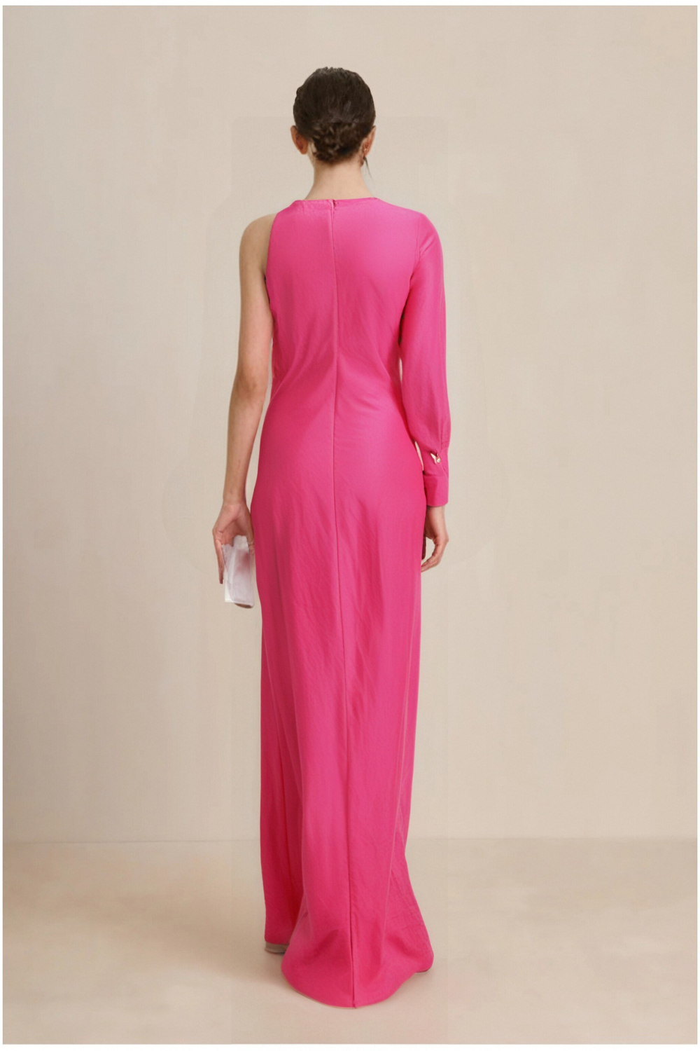 Elegant Crystal Flower Cutout Ruched Dress for Women - Perfect for Weddings, Parties & Special Occasions