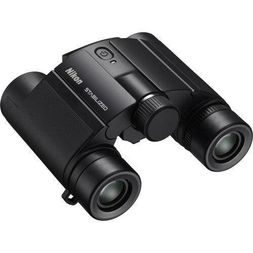 Nikon 10x25 S Stabilized Binoculars - 10x Magnification, 25mm Objective Lens, Image Stabilization - Perfect for Bird Watching, Travel & Outdoor Adventures