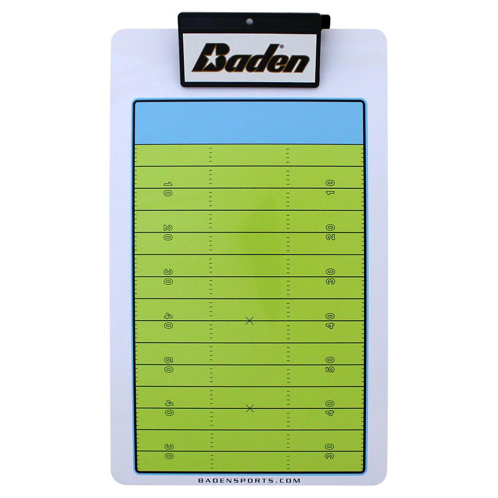 Football Dry Erase Clipboard - Portable Coaching Tool for Play Diagrams & Practice Plans | Perfect for Coaches, Players & Sports Enthusiasts | Ideal for Sideline, Locker Room & Training Sessions
