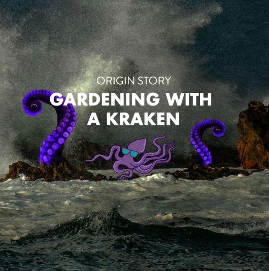 Gardening with a Kraken (OG's) - Unique Gardening Tools for Enthusiasts - Perfect for Home Gardens, Landscaping, and Outdoor Decor