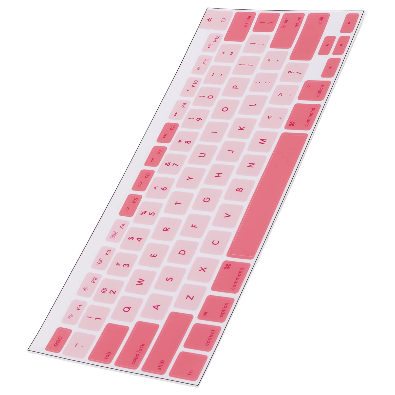iOS Keyboard Stickers - PVC English Computer Keyboard Stickers with Clear Lettering for Laptop, Notebook, Desktop - Perfect for Typing Efficiency and Office Use