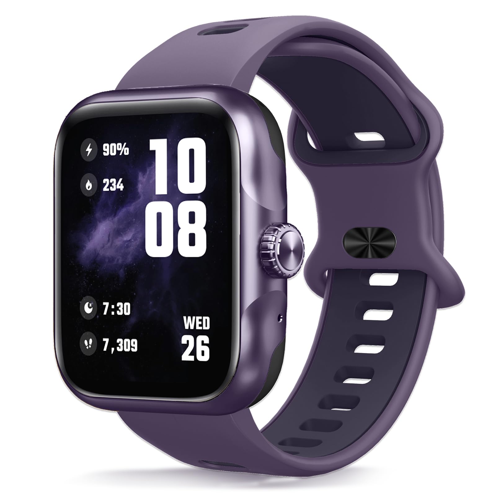 Anyloop Fitness Tracker Smart Watch for Men & Women - 1.78