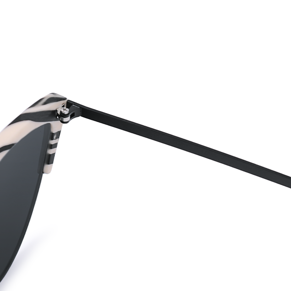 Ava Black Zebra Prescription Glasses - Stylish & Durable Eyewear for Men & Women | Perfect for Reading, Driving & Daily Use
