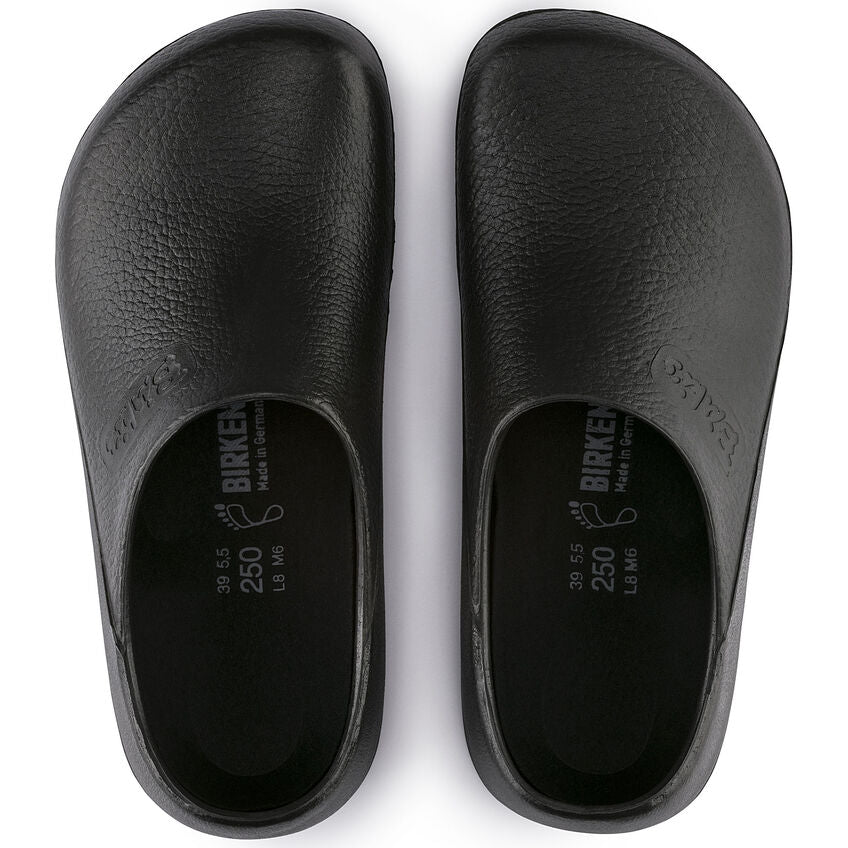 Birkenstock Profi Birki Non-Slip Polyurethane Work Shoes - Black | Slip-Resistant & Durable for Kitchen, Hospital, and Industrial Use