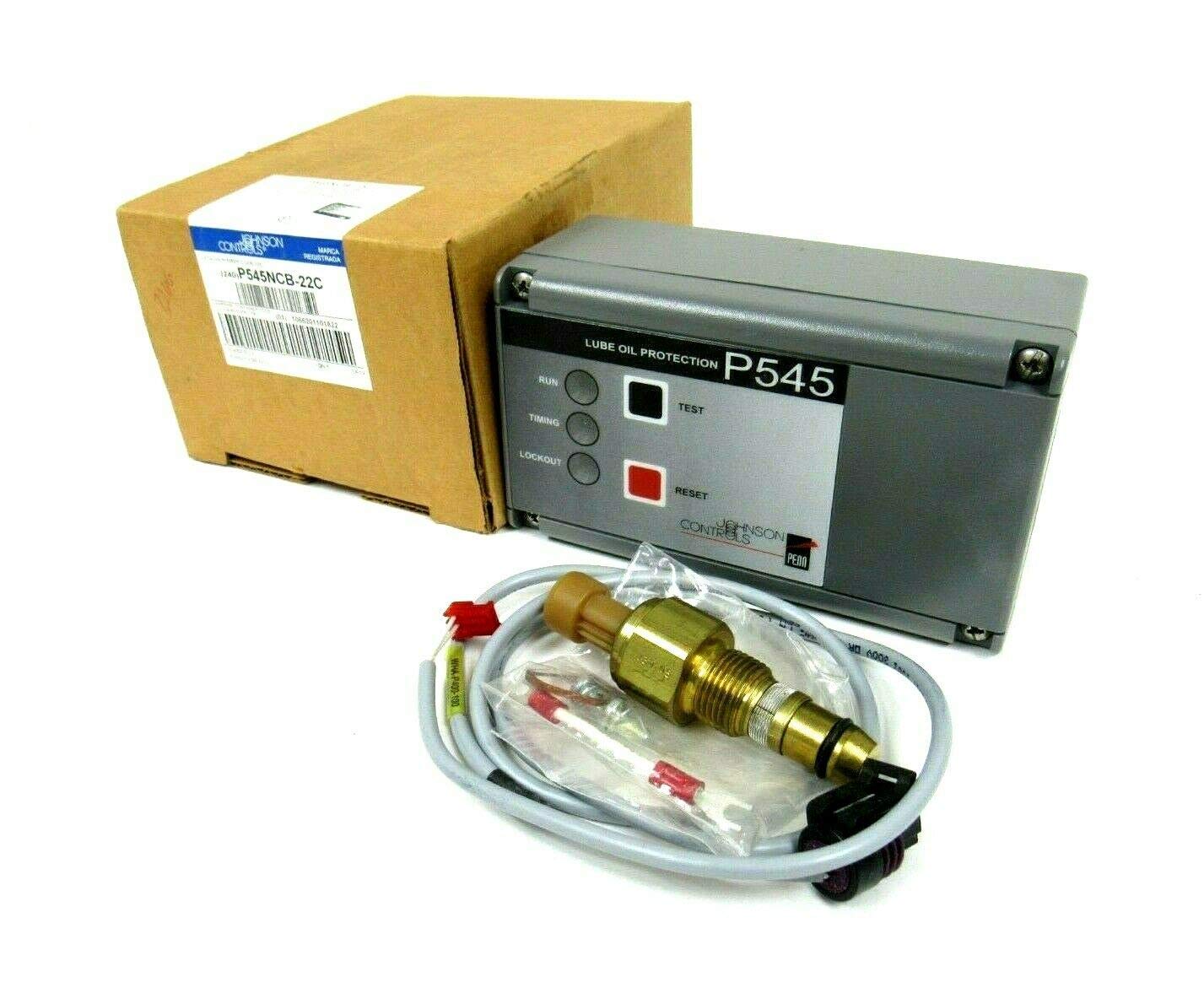 Johnson Controls P545NCB-22C Electronic Lube Oil Pressure Control Valve - 15 PSI for HVAC Systems, Industrial Machinery & Automotive Applications