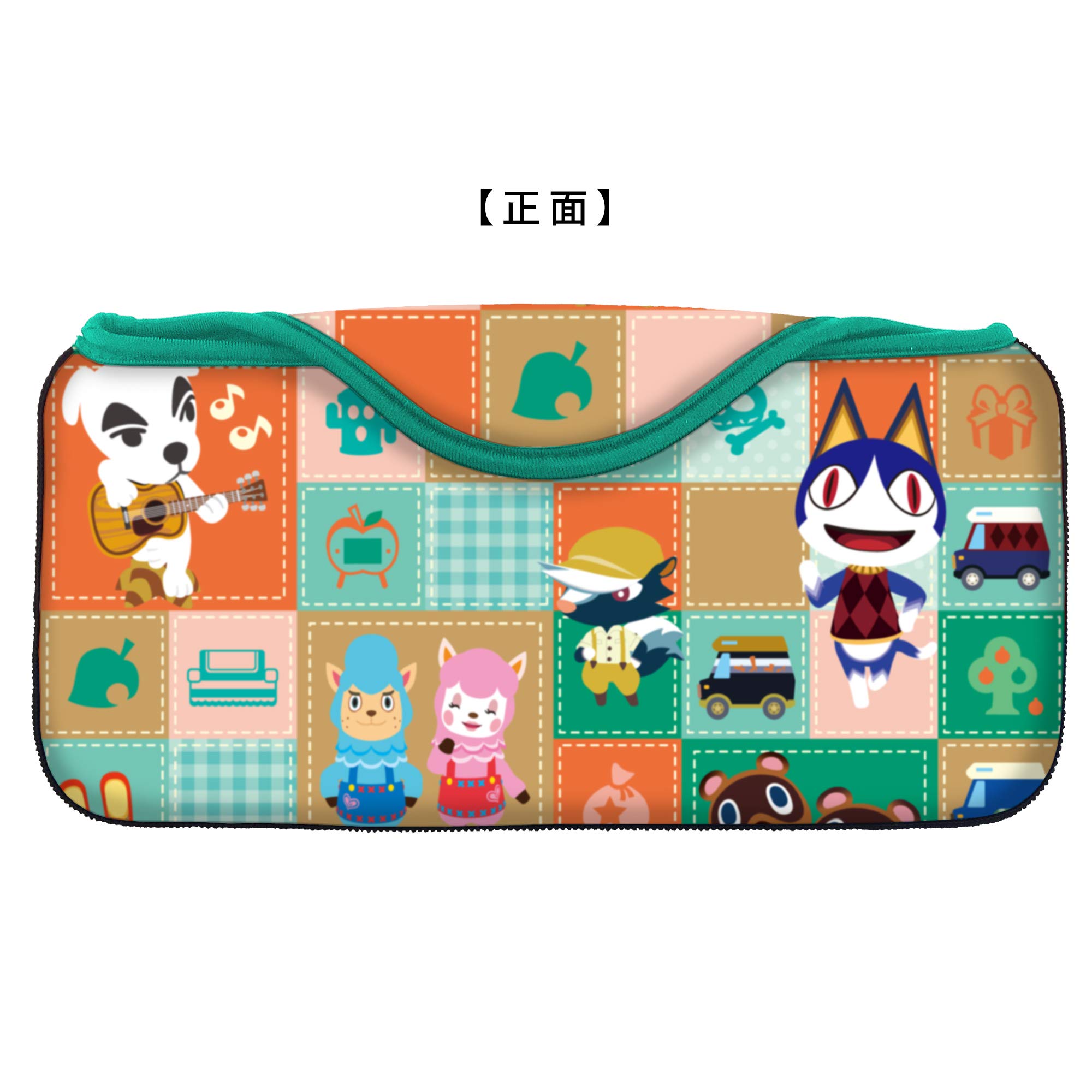 Nintendo Switch Quick Pouch Collection for Animal Crossing (Type A) - Protective Case for Travel & Gaming On-The-Go