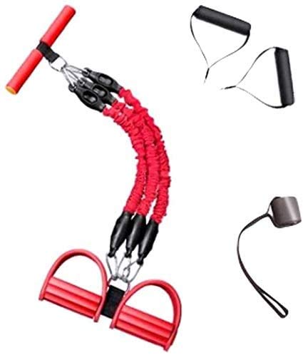 ZCM Fitness Resistance Bands Set - Latex Exercise Bands for Men & Women, Multi-Functional Pull Ropes for Yoga, Sit-Ups, Strength Training, Home & Gym Workout Equipment