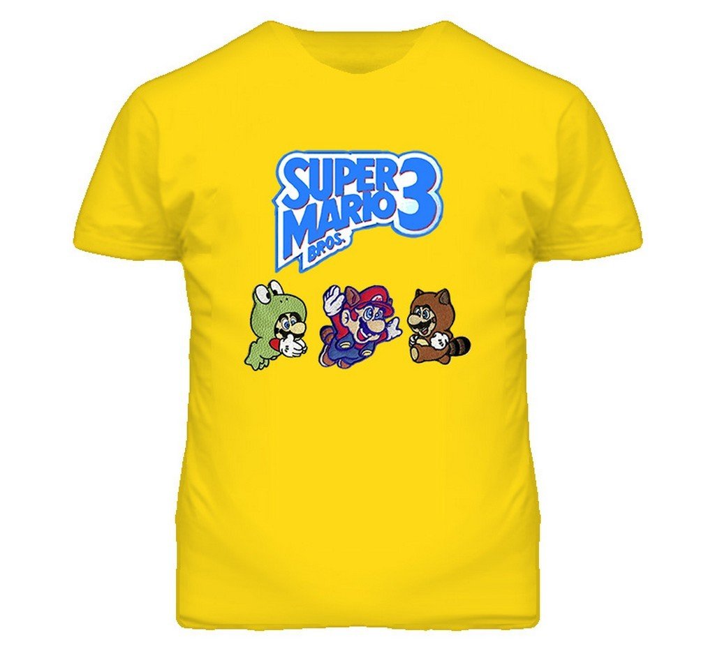 Super Mario Bros 3 Character T-Shirt - Official Nintendo Graphic Tee for Men & Women | Retro Gaming Shirt for Cosplay, Parties & Everyday Wear