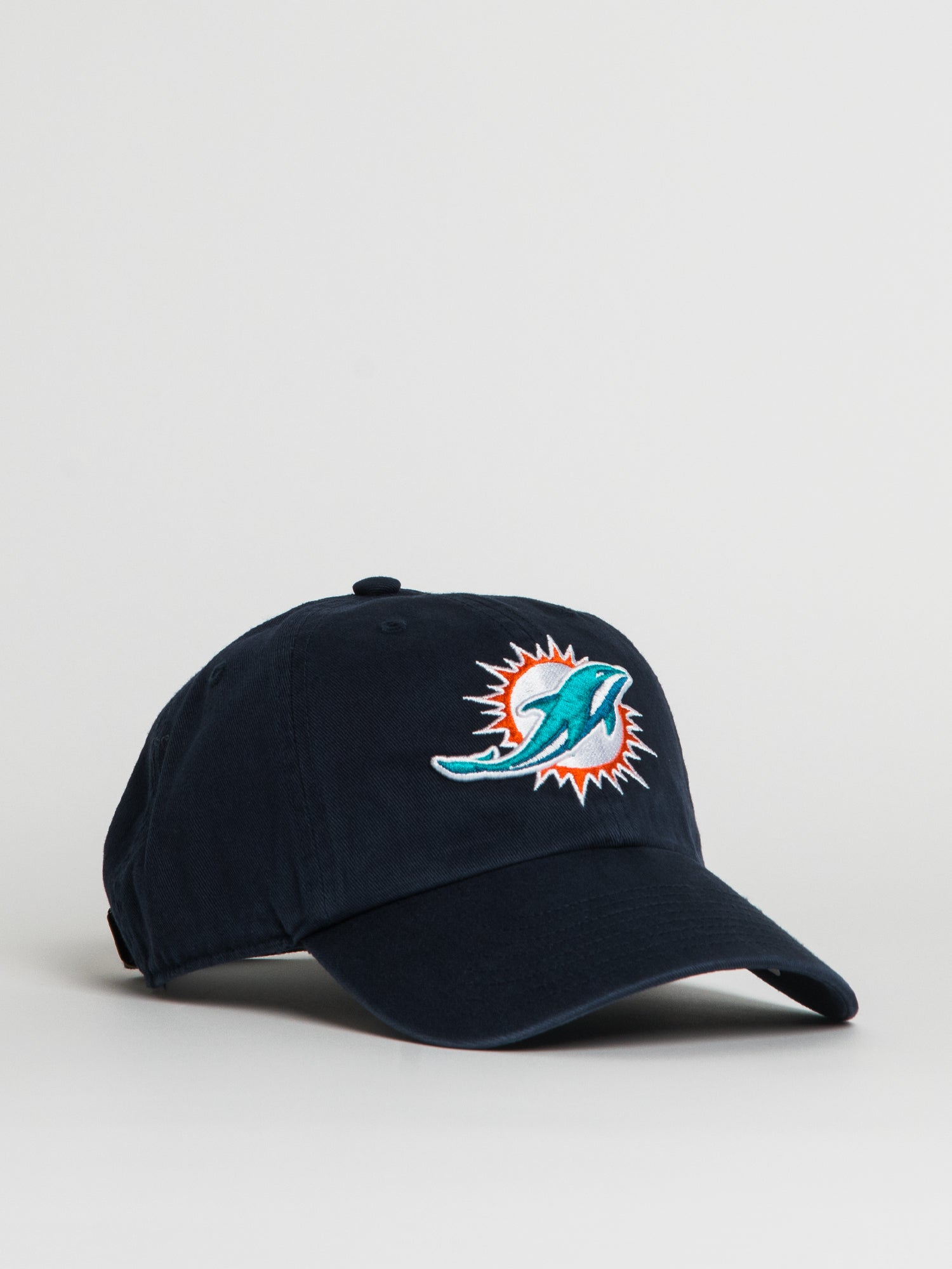 47 Miami Dolphins Clean Up Cap - Adjustable Snapback Hat for Men & Women - Perfect for Football Games, Tailgating & Fan Gear Collection