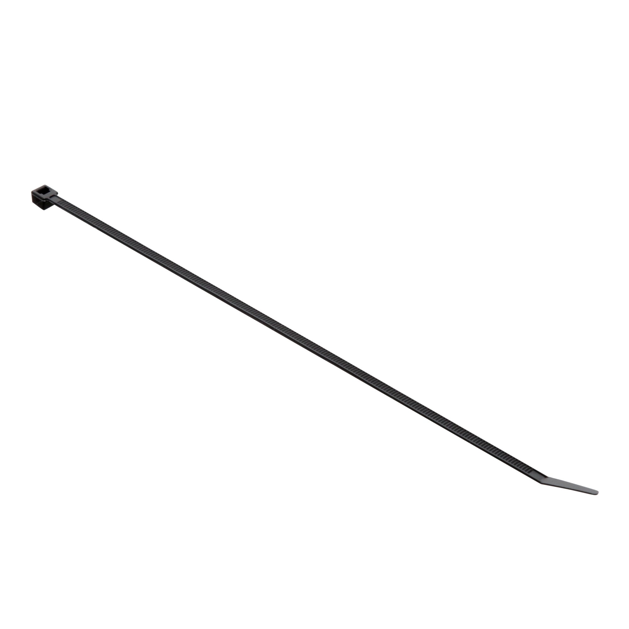 3M Cable Tie CT8BK40 - 8-Inch Black Nylon Zip Ties (40-Pack) for Organizing Wires, Cables & DIY Projects - Heavy Duty Straps for Home, Office & Industrial Use