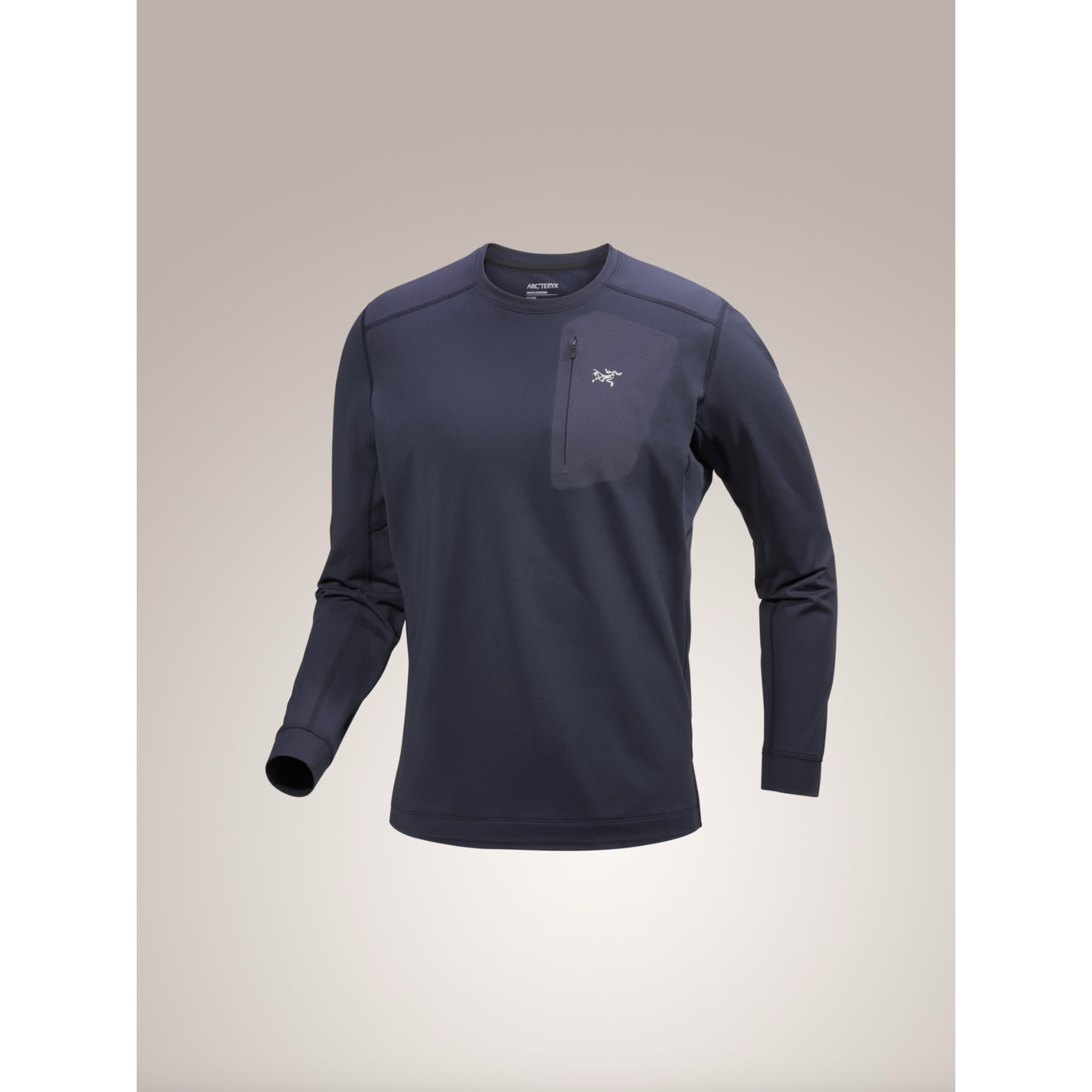 Arc'teryx Men's Rho LT Crew Neck Baselayer - Lightweight Merino Wool Thermal Shirt for Hiking, Skiing & Outdoor Activities