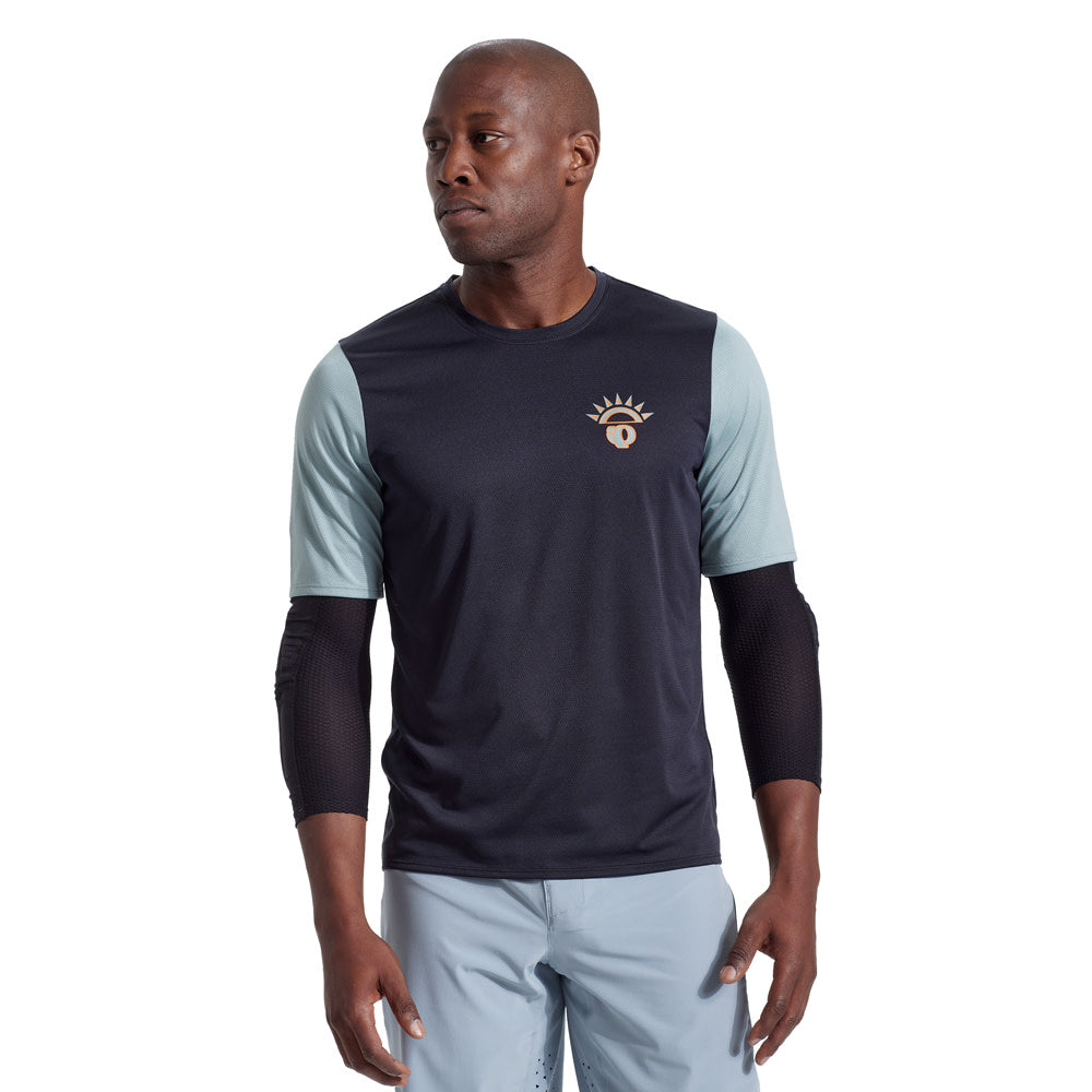Men's Summit Short Sleeve Cycling Jersey - Breathable Quick-Dry Bike Shirt for Mountain & Road Biking - Perfect for Outdoor Sports & Summer Rides