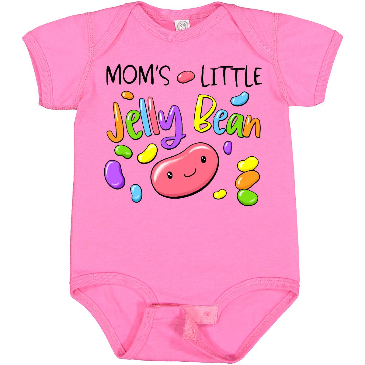 Inktastic Mom's Little Jellybean Cute Easter Baby Bodysuit - Soft Cotton Onesie for Newborns & Infants - Perfect Easter Gift, Baby Shower Present & Holiday Outfit