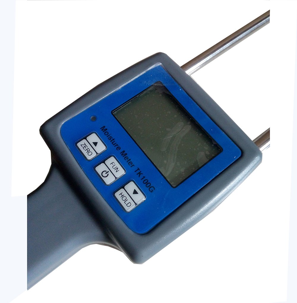 Digital Grain Moisture Meter - LCD Display for Accurate Wheat, Corn, Barley & Rice Moisture Testing | Perfect for Farmers, Brewers & Food Storage Monitoring