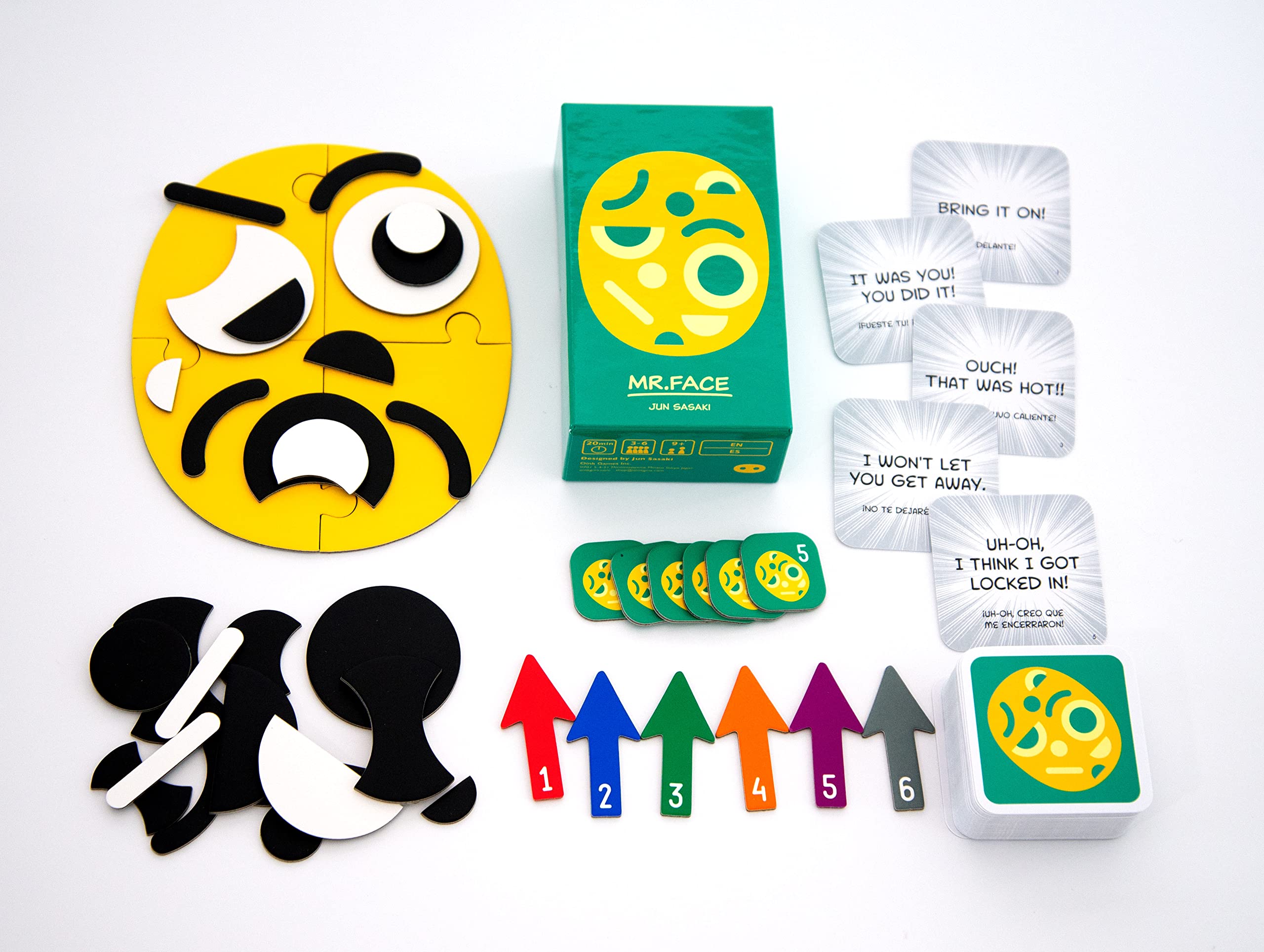 Oink Games - Mr. Face Board Game | Fun Family Party Game for Adults & Kids | Perfect for Game Nights, Birthday Parties & Social Gatherings