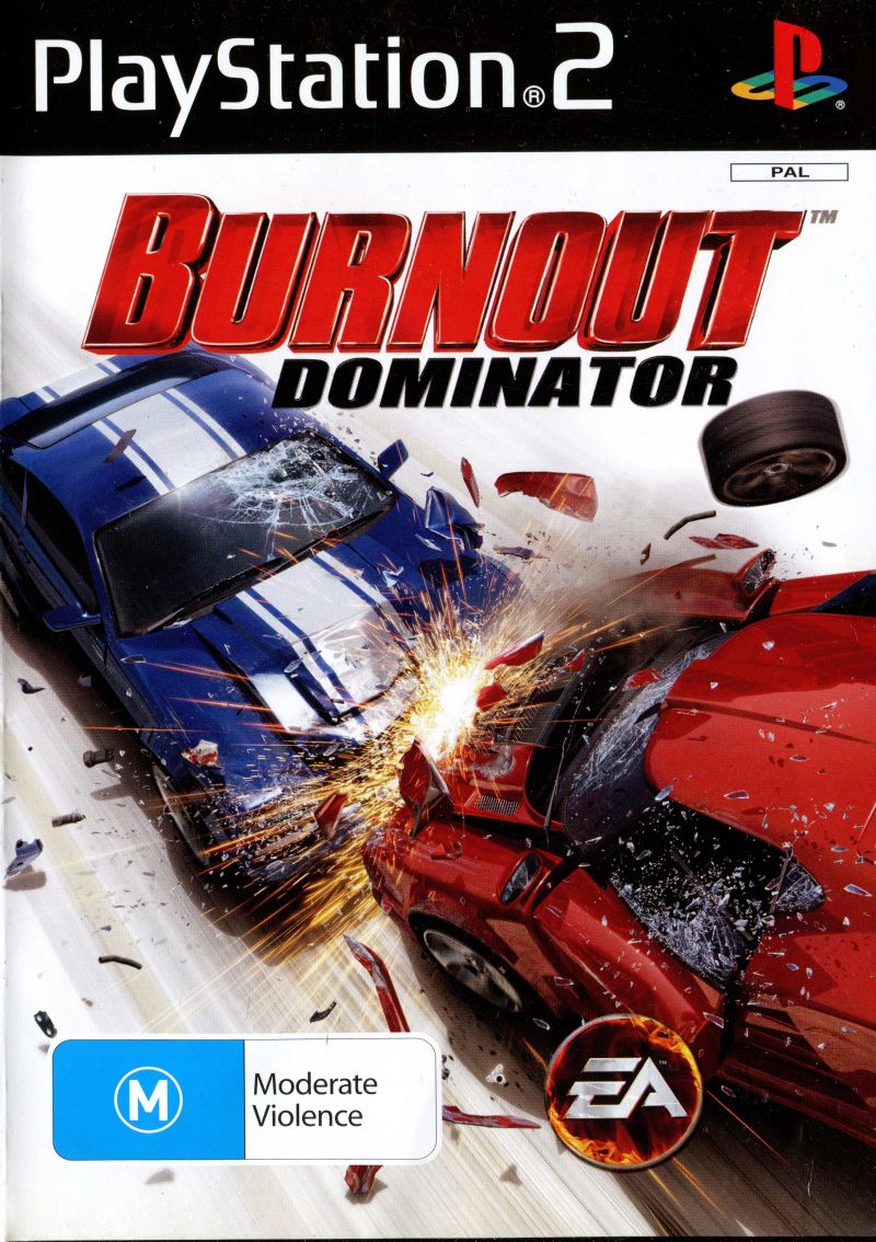 Burnout: Dominator - PS2 Game for Playstation 2 (PAL Version) | Classic Racing Action for Retro Gaming Enthusiasts | Perfect for Nostalgic Game Nights and Collector's Shelves