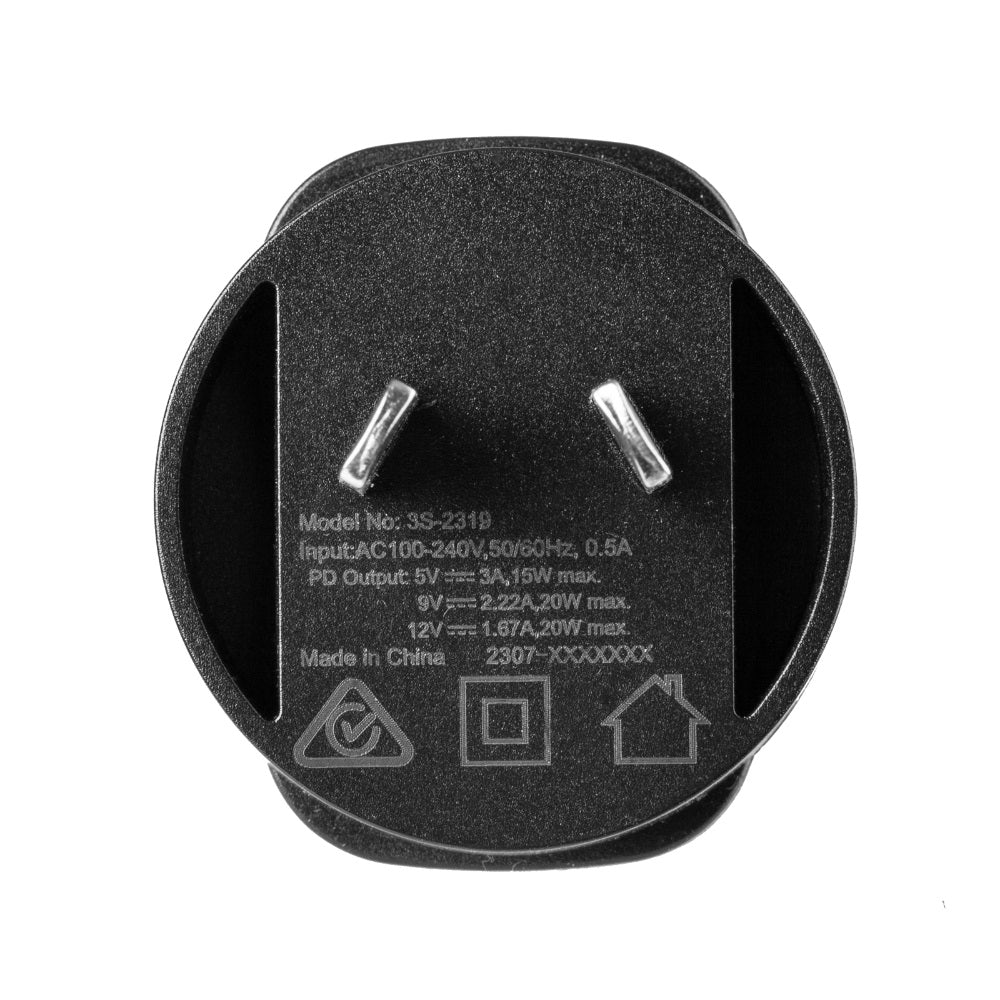 3sixT 15W Fast Wireless Charger Stand - Single Qi-Certified Charging Pad for iPhone, Samsung Galaxy, AirPods (Black) | Perfect for Bedside, Office Desk & Nightstand Charging
