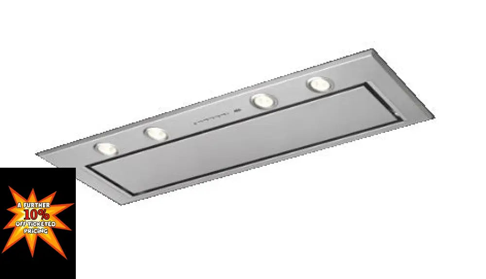 AEG DGE5160HM 36-Inch Integrated Range Hood - Stainless Steel Kitchen Ventilation for Gas & Electric Stoves - Perfect for Modern Home Cooking & Smoke Removal