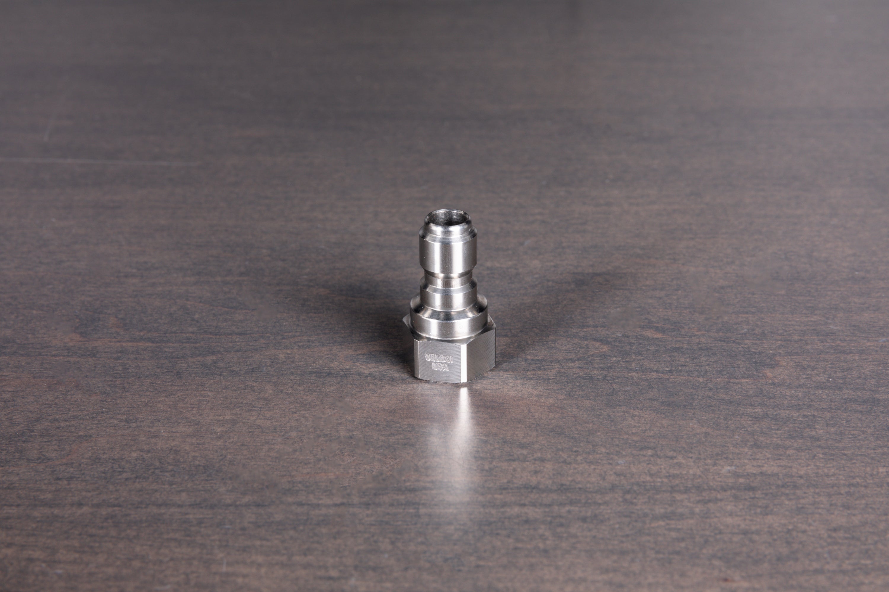 PRIMA 3/8 Inch Stainless Steel Quick Connect Plug - High Pressure Hydraulic Fittings for Industrial & Agricultural Equipment