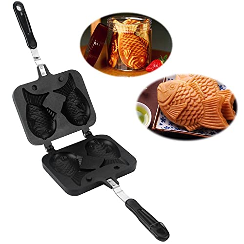 VALINK Fish-shaped Cake Pan - Non-Stick Fish Mold for Baking Waffles, Pancakes & Cakes | 2-Sided Home Baking Tool for DIY Desserts & Party Treats | Perfect for Birthday Parties, Baby Showers & Holiday Gatherings