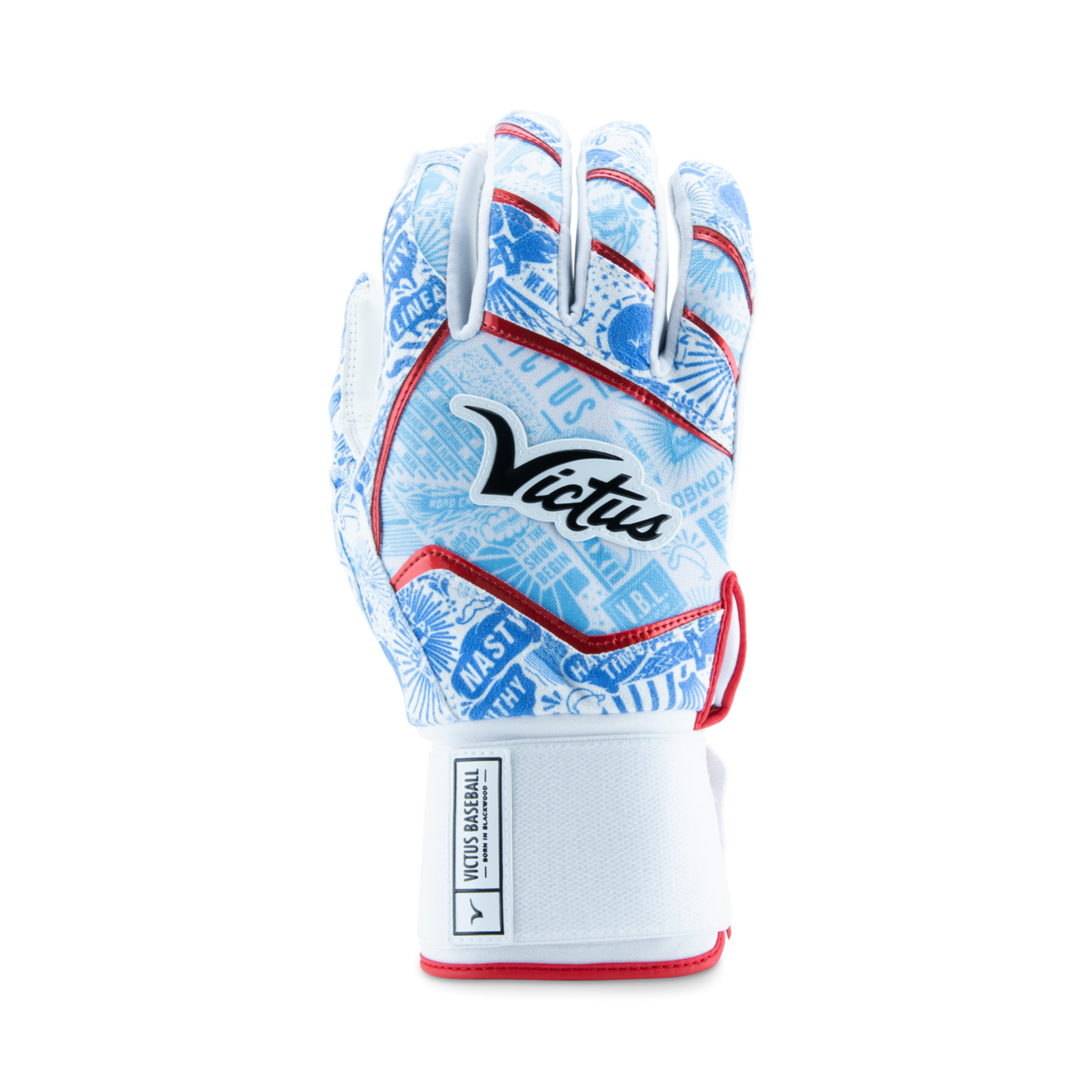 Victus Nox Full Wrap Adult Batting Gloves - Baseball & Softball Training Gloves for Men & Women - Perfect for Hitting, Fielding & Practice Sessions