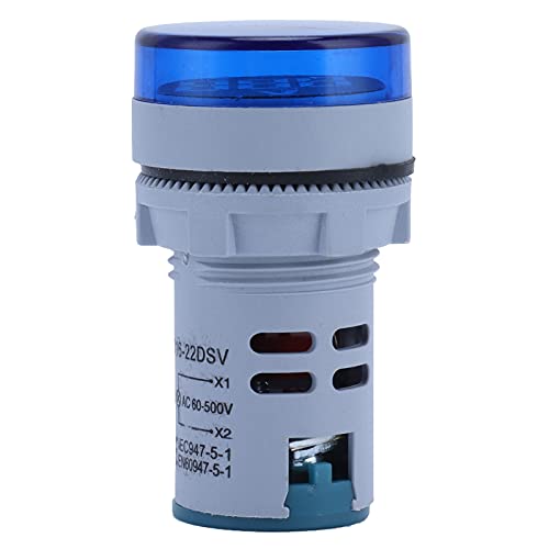 High Precision Voltage Signal Indicator - Clear Digital Display, Stable Performance, Low Energy Consumption - Blue Voltage Meter for Engineers & Outdoor Use - Ideal for Electrical Testing, DIY Projects & Industrial Applications