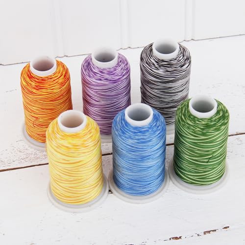 Variegated Bright Colors