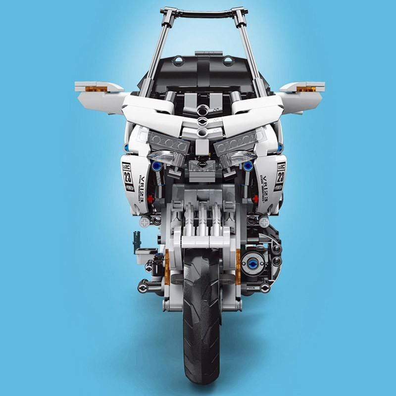 Mould King 23001 MOC 29381 1:7 Scale 2018 Honda Gold Wing GL1800 Motorcycle Building Blocks Set - Perfect for Collectors, Model Enthusiasts and DIY Home Decoration