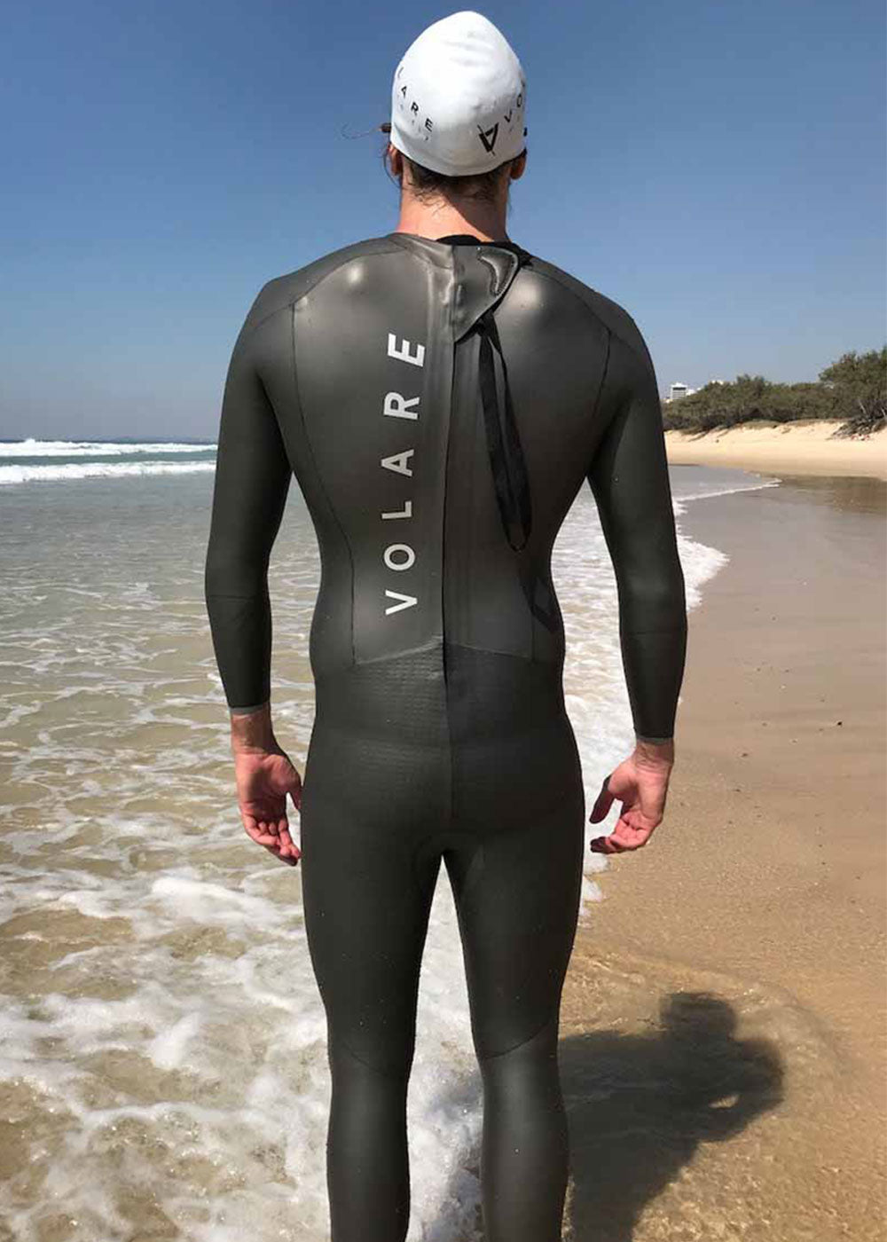 Volare V3 Men's Triathlon Wetsuit - Premium Neoprene Swim Suit for Open Water Swimming, Surfing & Triathlon Competitions - Ideal for Training & Racing in Cold Water Conditions