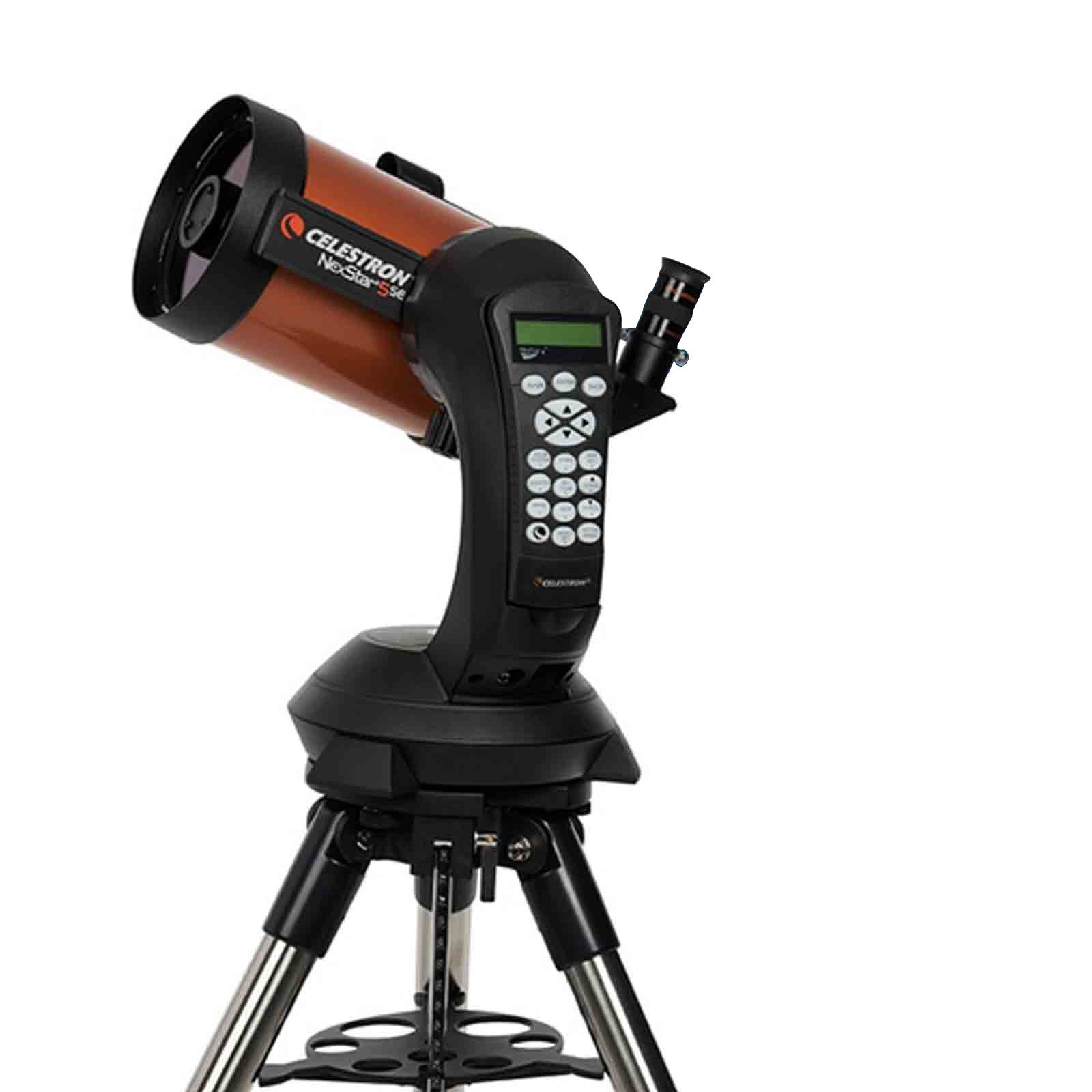 Celestron NexStar 5SE Telescope - 5 Inch Computerized Telescope with Advanced Auto Tracking for Astronomy Beginners & Stargazing Enthusiasts - Perfect for Backyard Observation, Camping & Astrophotography