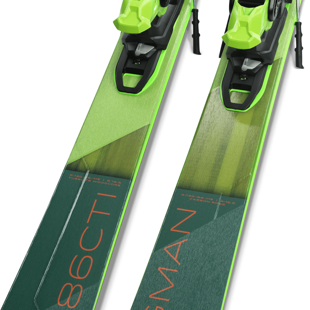Elan Wingman 86 CTI FX Skis with EMX 12.0 DB192219 Bindings (2025 Model) - All-Mountain Performance for Powder, Groomers & Park Riding