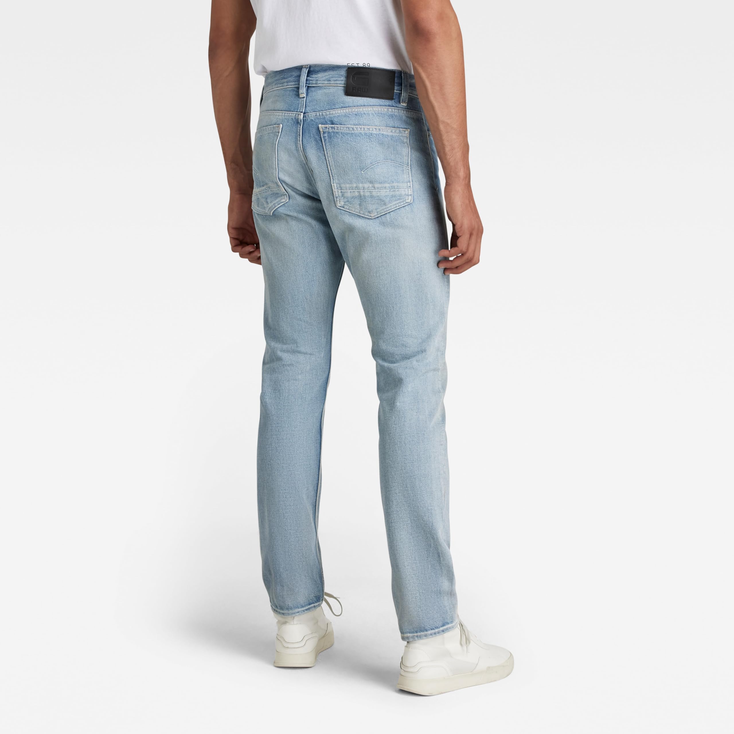 G-STAR RAW Men's Triple A Straight Fit Jeans - Classic Denim Pants for Casual Wear & Everyday Style | Perfect for Office, Dating & Weekend Outings