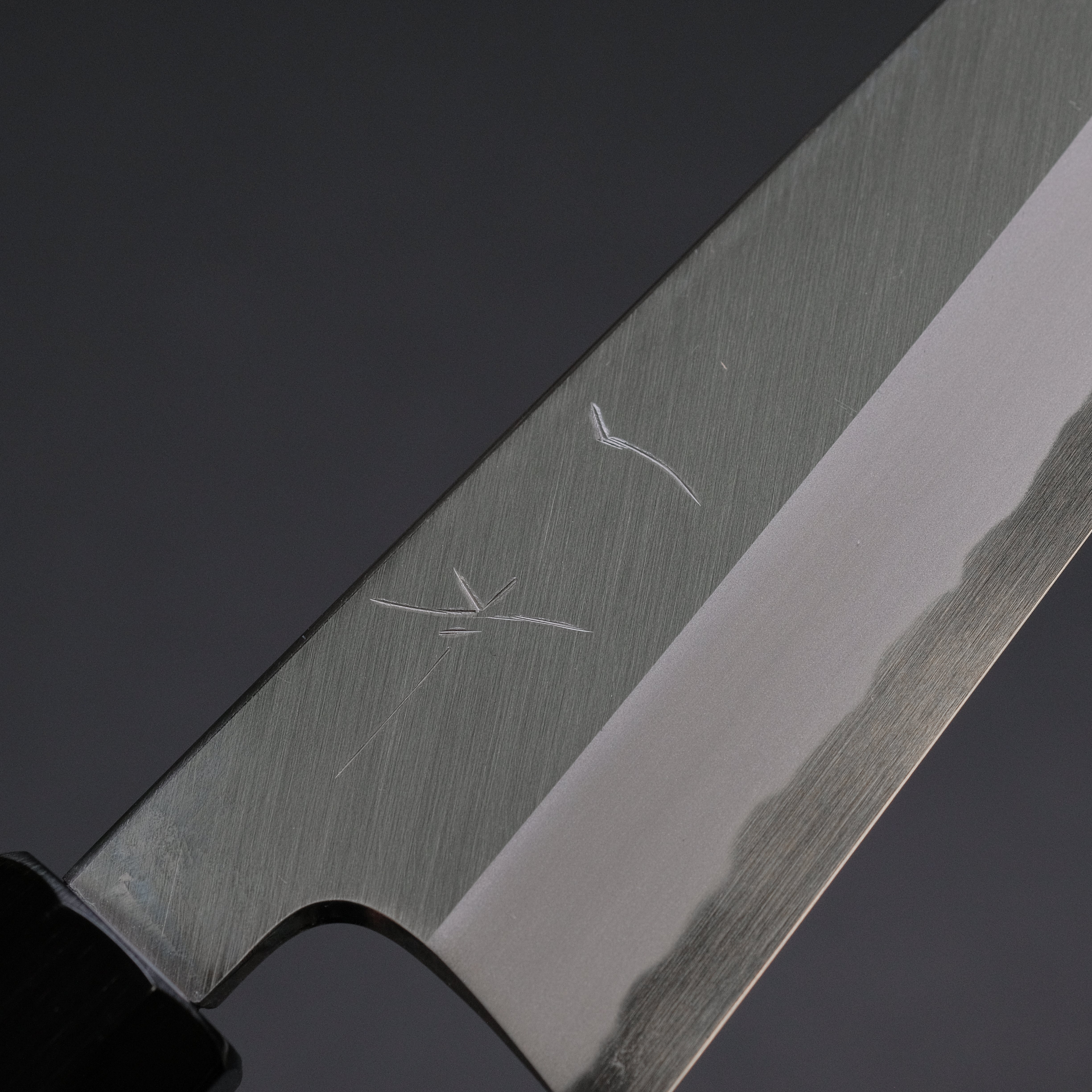 Hitohira Tanaka Kyuzo Blue #1 Migaki Bunka 145mm Japanese Chef Knife - Taihei Ebony Handle - Precision Slicing & Dicing for Sushi, Vegetables & Meat