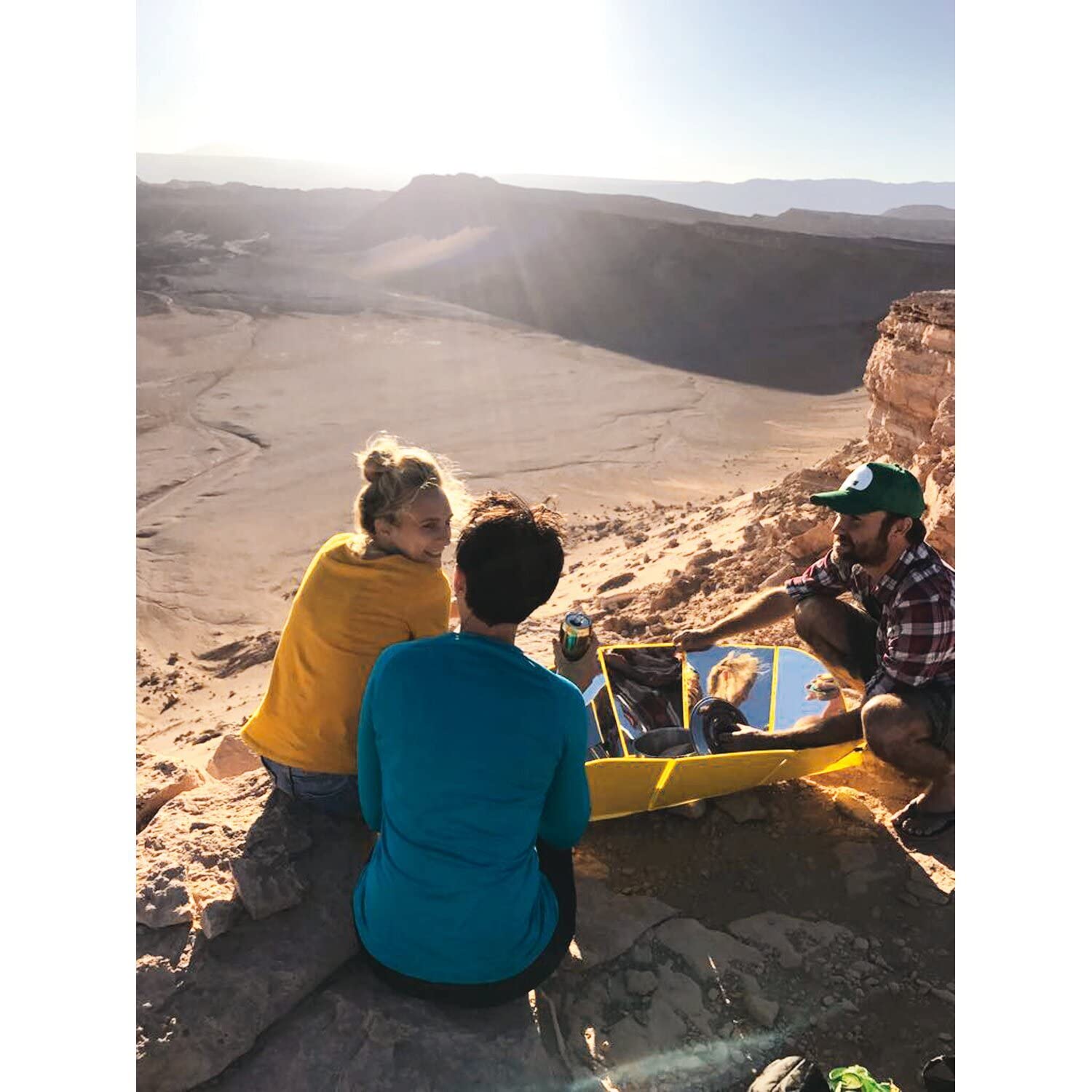 SOLAR BROTHER Sungood Portable Solar Cooker - Compact & Lightweight Solar Oven for Outdoor Cooking (80°C-120°C) - Includes Reflector, Cooking Bag, Flat Rest, Carry Bag & Recipe Book - Perfect for Camping, Hiking, Picnics & Emergency Preparedness