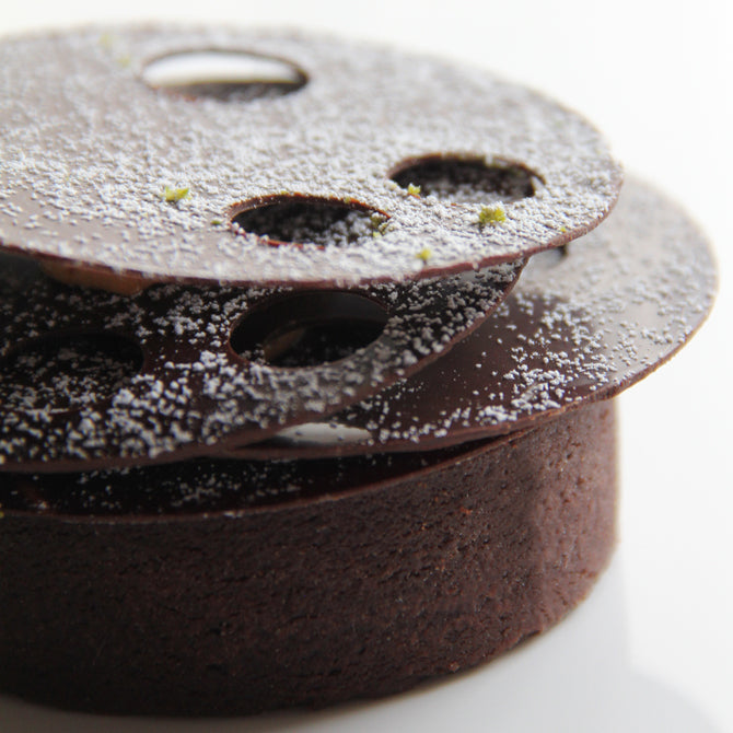 Valrhona Perforated Tart Rings 0.78
