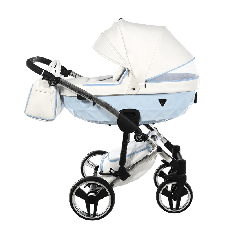 Junama Bonbon Pram Stroller - Lightweight Baby Stroller with Adjustable Canopy & Storage Basket | Perfect for Newborns, Infants & Toddlers | Ideal for Shopping, Travel & Daily Walks