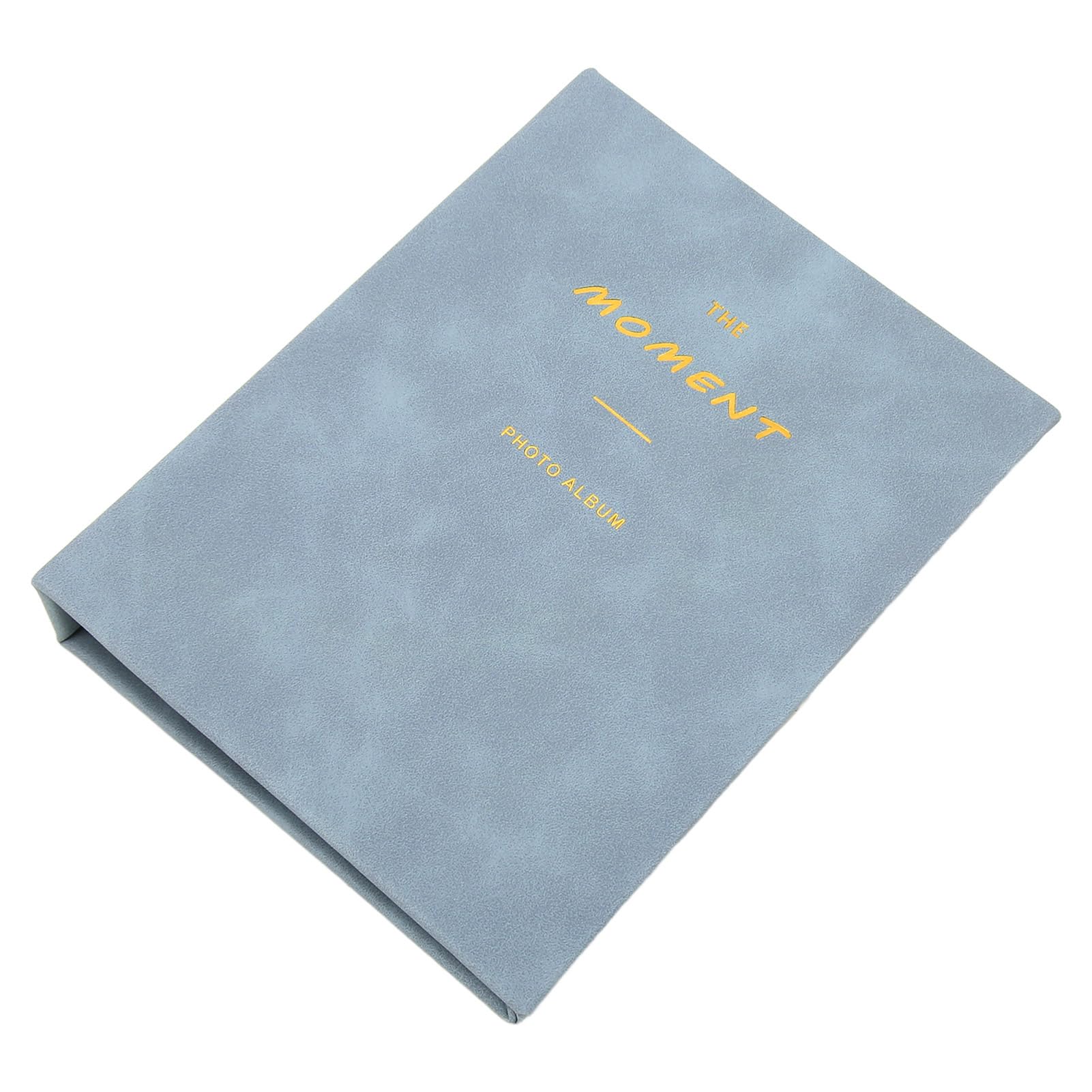 64-Pocket Photo Album for 3x5, 4x6, 5x7 Photos - Universal Photo Storage with Acid-Free Pages - Perfect for Wedding, Baby & Family Memories (Blue)