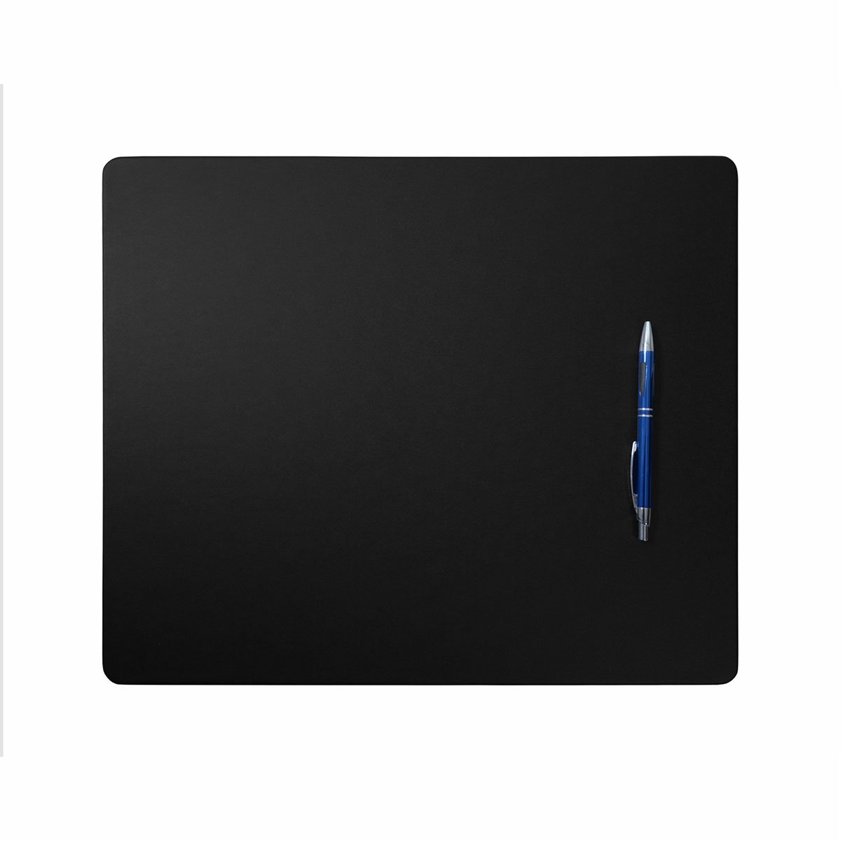 Premium DACASSO Leatherette Conference Room Desk Set - 8-Piece Black Executive Leather Desk Blotter & Writing Surface Protector - Ideal for Office Meetings, Presentations & Professional Workspaces