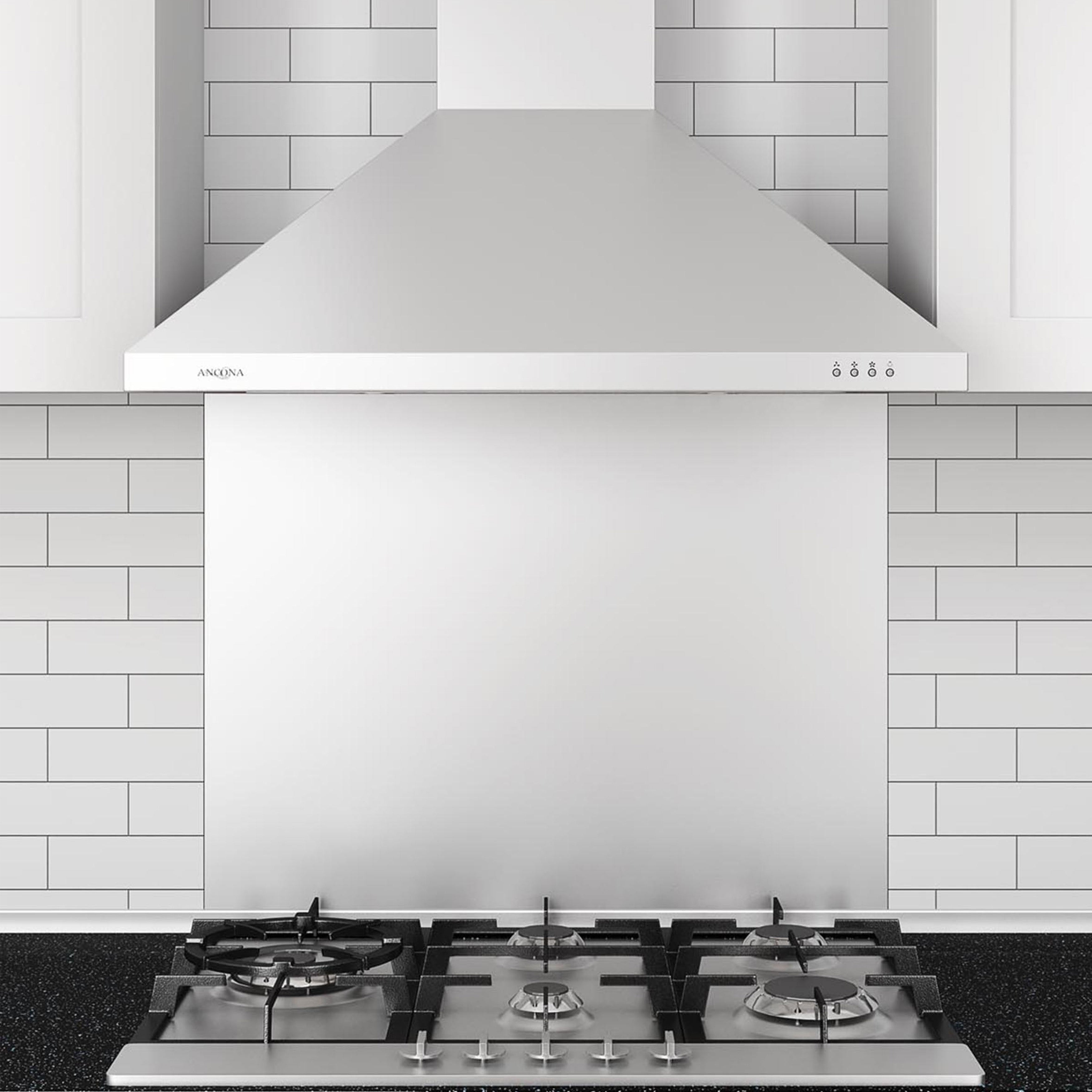 WPP430 30-Inch Stainless Steel Pyramid Style Wall Mounted Range Hood - Perfect for Modern Kitchens & Open-Concept Homes
