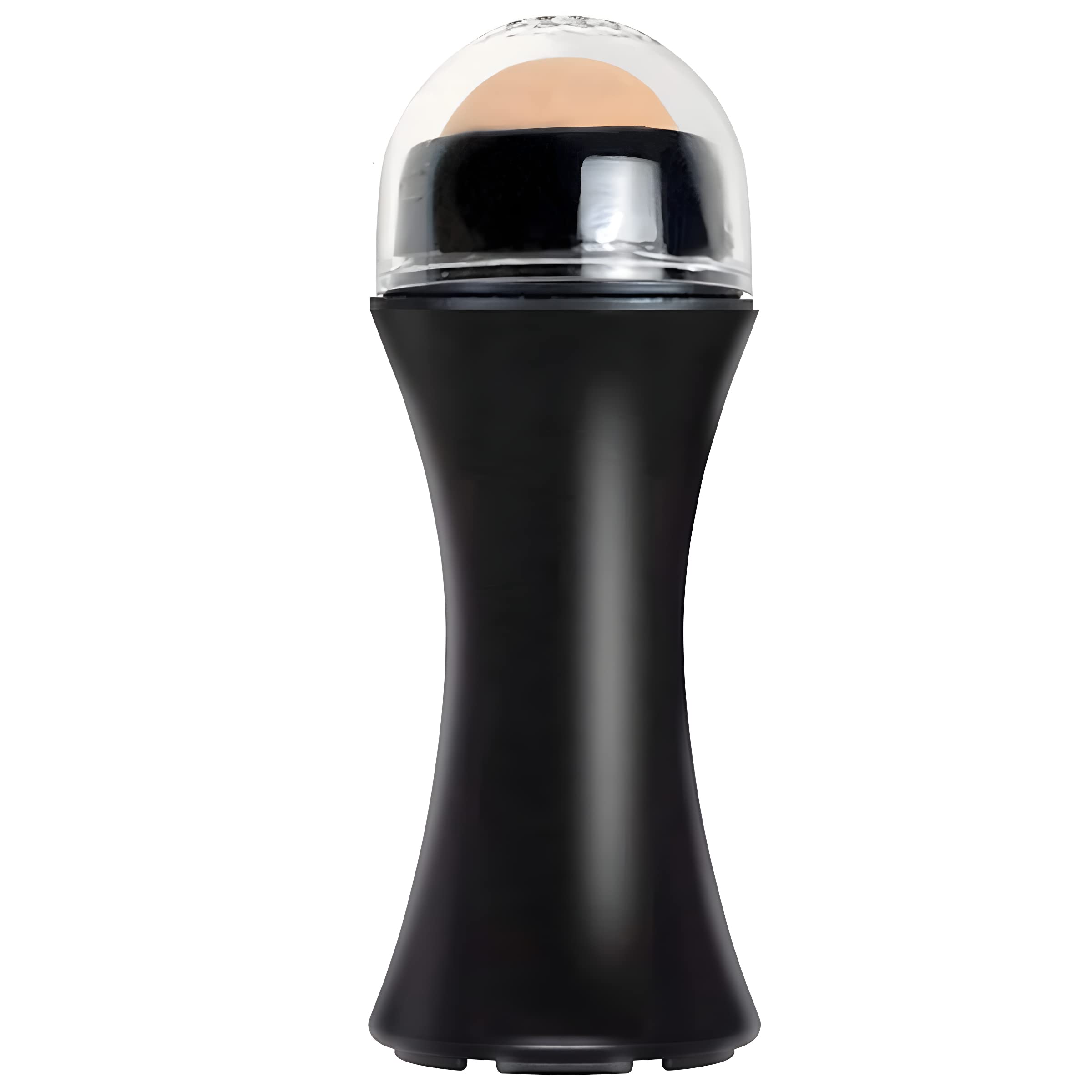 Volcanic Stone Face Roller for Oily Skin - Reusable Oil Absorbing Roller | Makeup Friendly Oil Control Skincare Tool | Black | Perfect for On-the-Go Shine Control & Touch-Ups